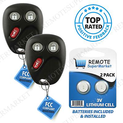 #ad Replacement for 2003 2004 2005 2006 Cadillac Escalade ESV EXT Remote Key Fob 2 $11.29