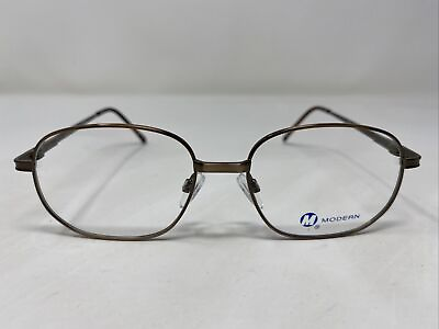#ad Modern ARTHUR ANTIQUE BROWN 53 17 140 Metal Full Rim Eyeglasses Frame QD51 $50.00