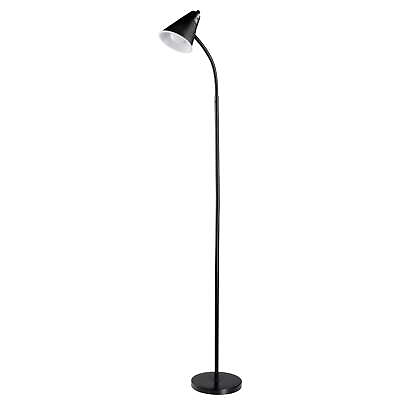 #ad 59quot;LED Floor Lamp 12708 1 Light Matte Black Mesh Shade $23.93