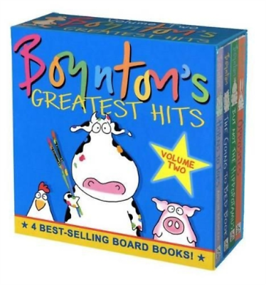 #ad Sandra Boynton Boynton#x27;s Greatest Hits The Big Yellow Box Boxed Se Board Book $30.33