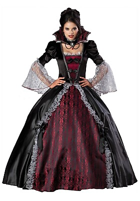 #ad Women#x27;s Versailles Vampiress Queen of the Night Costume Dress SIZE L Used $95.99