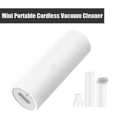 #ad Portable Mini Cordless Vacuum CleanerBlower Cleaner 2 in 1 Multi usage Cleaner $55.88