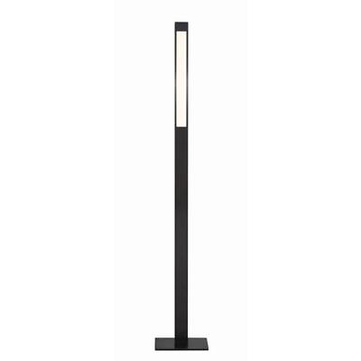 #ad George Kovacs Floor Lamps 47.44quot; Dimmable LED Geometric Anodized Brushed Coal $153.94