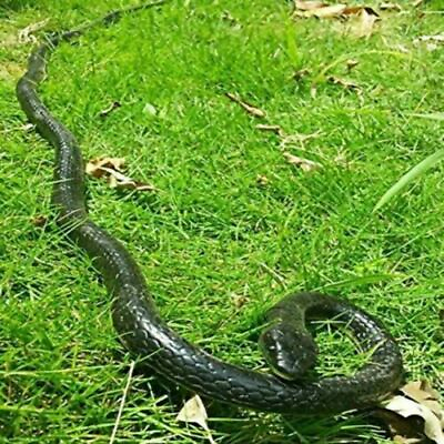 #ad Fake Realistic Snake Lifelike Real Scary Rubber Toy Prank Party Joke For Garden $7.89
