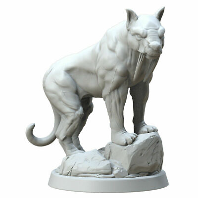 #ad Sabretooth 3D Printing Animal Unpainted Figure Model GK Blank Kit New In Stock $27.60