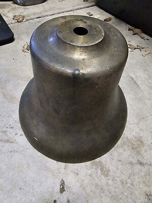 #ad Locomotive Bell brass antique 12” 37lbs NICE condition train collectible $700.00
