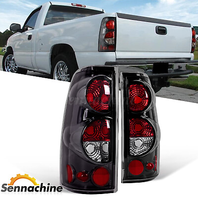 #ad Pair Tail Lights Rear Brake Lamps LR For 99 06 Chevy Silverado 1500 2500 3500 $39.99