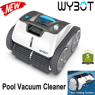 #ad Wybot Robotic Pool Cleaner Cordless Pool Vacuum with Wall Climbing Function NEW $445.99