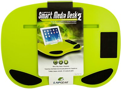 #ad Lapgear Lap Desk Smart Media Desk II Green Laptop Work Play 91216 $19.99