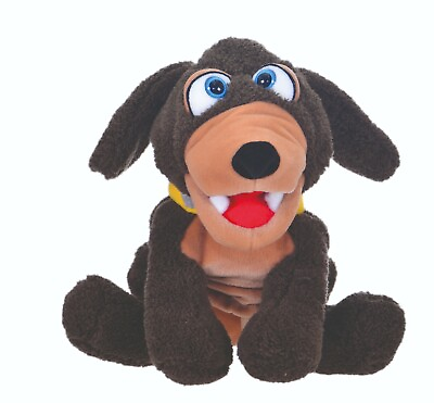 #ad Living Puppets Hand Puppet Handspieltiere Dog Wauwi 13in $45.86