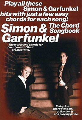 #ad Simon and Garfunkel Chord Songbook LC Paul Simon Simon amp; Garfunkel Book Book $10.35