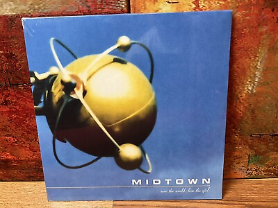 #ad #ad Midtown Save The World Lose The Girl BLUE WHITE CLOUD COLORED Vinyl LP x 500 $27.23