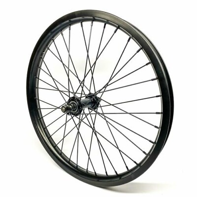 #ad Eastern Atom Front Double Wall Sealed Bearing Bicycle Wheel Black $56.99
