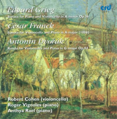 #ad Edvard Grieg Edvard Grieg: Sonata for Piano and Violoncello in a Minor Op. CD $26.72