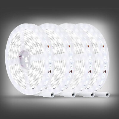 #ad 32.8FT 10M LED Strip Lights 24V Dimmable LED Tape Light 6500K Super Bright White $22.69