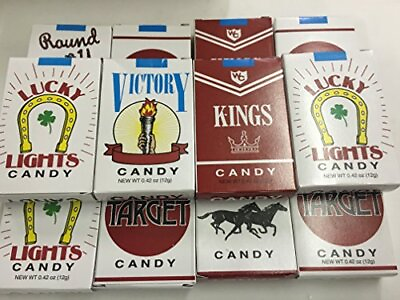 #ad Nostalgia Candy World Confections Candy Cigarettes Pack of 12 $13.42