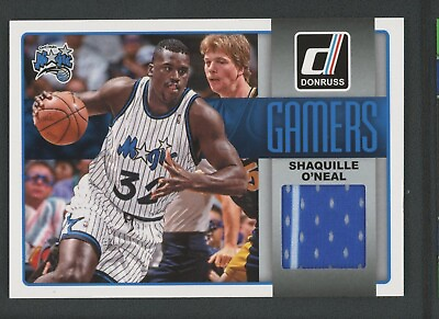 #ad 2014 15 Shaquille o Neal Jersey Panini Donruss Gamers $29.99