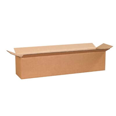 #ad 28 x 6 x 6quot; Long Corrugated Boxes ECT 32 Brown Shipping Moving Boxes 20 Boxes $42.97