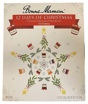 #ad Bonne Maman 12 Days of Christmas Spread and Honey Gift Set 12 Limited Edition $15.00