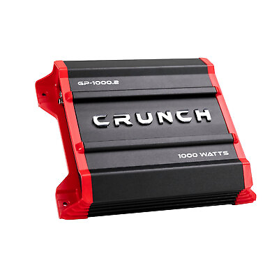 #ad Crunch GP 1000.2 Ground Pounder 1000 Watt 2 Channel Amplifier Car Stereo Amp $57.70