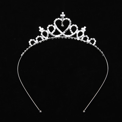 #ad Headband Princess Prom Crown Rhinestone Crystal Tiara Hairband Bridal M8 $9.99