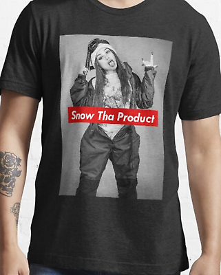 #ad VTG Snow Tha Product T shirt black Short sleeve S to 5Xl X54 $18.99