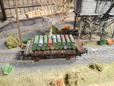 #ad HO Roco Freight Railway Car Custom Detailed Hand Painted Weathered #3049 $49.42
