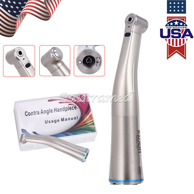 #ad Dental 1:1 Fiber Optic LED Contra Angle Slow Low Speed Handpiece $64.39