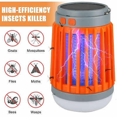 #ad Solar USB Mosquito Killer Light Electronic Fly Bug Insect Zapper Trap Pest Lamp $7.99