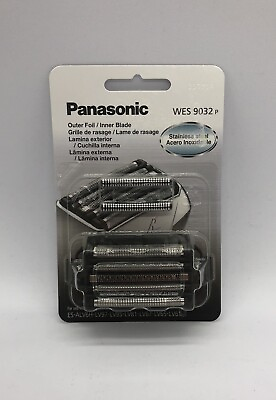 #ad Panasonic Shaver Replacement Outer Foil and Inner Blade Set WES9032P Fast Ship $34.99