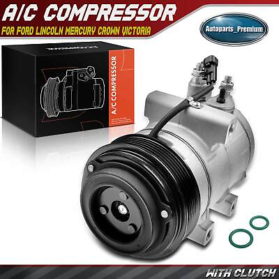 #ad New AC Compressor with Clutch for Ford Lincoln Town Car Ford Explorer Mercury $119.99