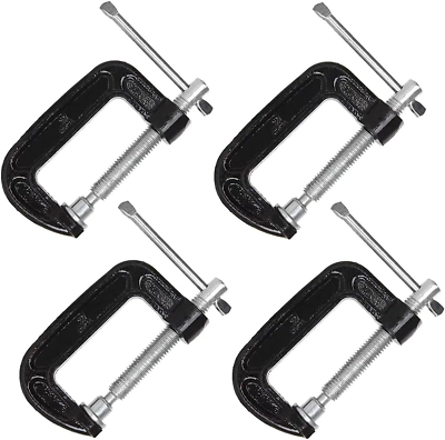#ad C Clamp Set Heavy Duty Steel C Clamp Industrial Strength C Clamps High Qualit $17.38