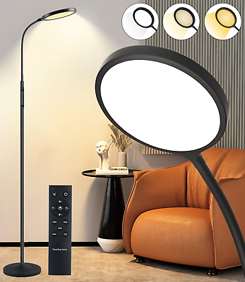 #ad Tenmiro Floor Lamp Led Floor Lamps for Living Room Bright Modern Reading Floor $45.99