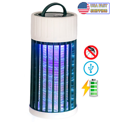 #ad Bug Zapper Electric Mosquito Killer Portable USB Rechargeable Fruit Fly Trap $10.99