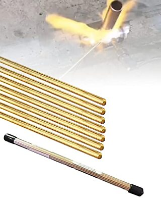 #ad 7 Rods Brazing Rods Brass Solder Brass Welding Rod for Oxyacetylene Gas Weldi... $20.94