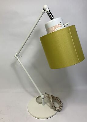 #ad Vintage White Adjustable Desk Floor Lamp $69.99