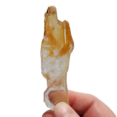 #ad Creamsicle Selenite 3.5quot; 31 grams natural clear crystal from Utah $5.99
