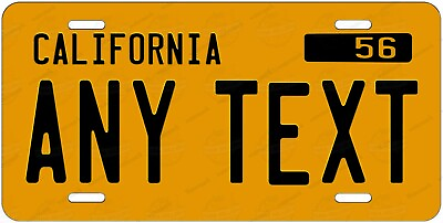#ad California 70#x27;s Personalized License Plate Tag For Car ATV Moped Bike $16.99