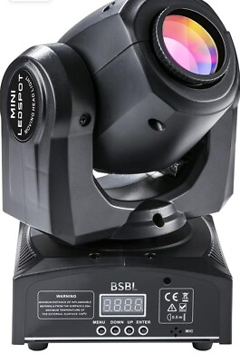 #ad LED Moving Head Light 30W DJ Lights Stage Lighting with 8 GOBO 15 Color by... $75.00