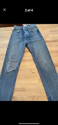#ad Agolde 90#x27;s Pinch Waist Jeans Designer Size 24 $75.00