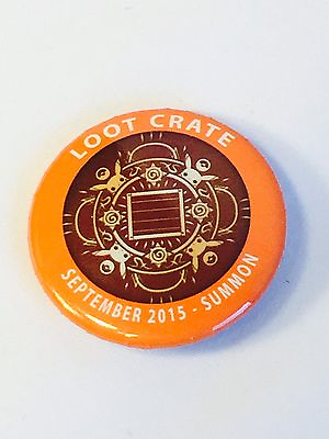 #ad Loot Crate September 2015 Exclusive Loot Pins Summon Theme $3.99