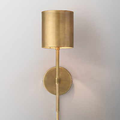 #ad Solid Brass Wall Sconce Eye Catching Modern Brass Wall Light $197.00