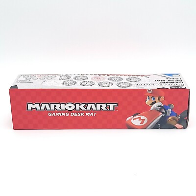 #ad Mario Kart Paladone NIntendo Desk Mat Mouse Keyboard Pad 2022 27.5quot; x 10.2quot; $14.96