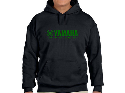 #ad YAMAHA Racing Motorcycle ATV HOODIE Hooded Sweatshirt Size S 2XL Free Shipping $38.00