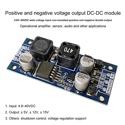 #ad 10 20W Adjustable DC DC Step Up Step Down Voltage Regulator Power Supply Module EUR 7.69