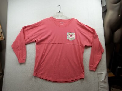 #ad Georgia Bulldogs Womens Pink Graphic Long Sleeve T Shirt Size XL $15.10