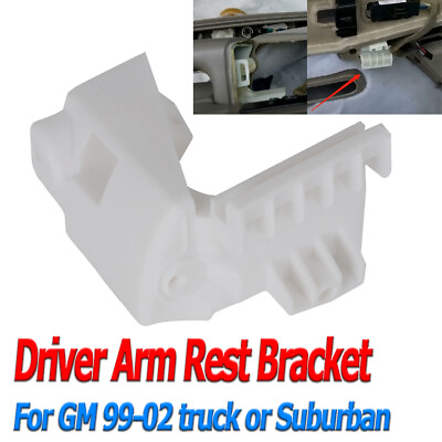 #ad Replacement For GM 99 02 Truck Suburban Chevy Driver Arm Rest Bracket Front Door $16.99