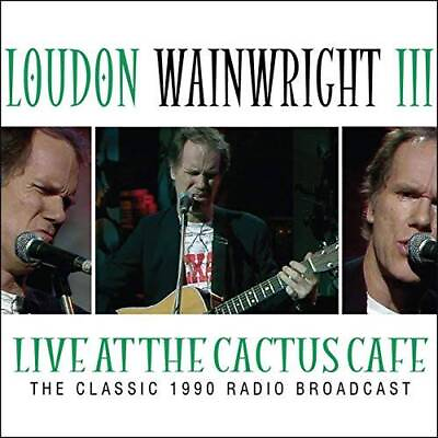 #ad Live at the Cactus Cafe Audio CD By Loudon Wainwright VERY GOOD $56.74