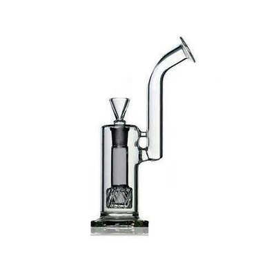 #ad Upright Bubbler with Perc 1Stop Glass Hookah $53.95