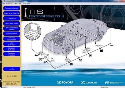 #ad Toyota Techstream V18.00.008 Latest $15.99